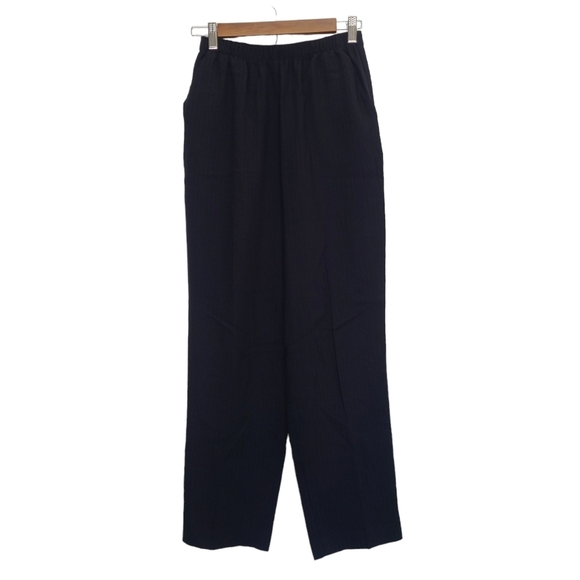 Allison Daley Pants - Allison Daley Pants Trousers Women's 6 P Petites Black Stretch Pull On